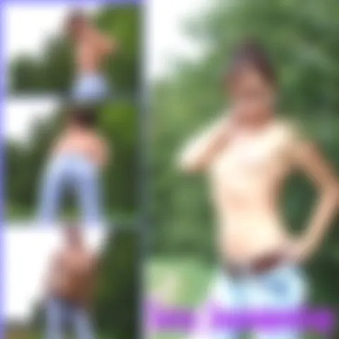 Vorschau aus Kleine Titten: Sexy Jeansposing